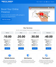 Traffic reseller website for sale  ROMFORD