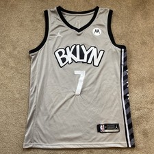 Usado, Camiseta NBA Authentics Swingman Bklyn Nets #7 Durant '20-21 cinza tamanho 50 comprar usado  Enviando para Brazil
