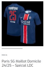 Maillot psg victoire d'occasion  Biesheim