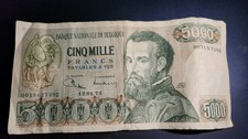 Banconote 5000 franchi usato  Medicina
