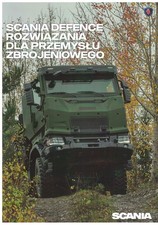 SCANIA MILITARY VEHICLES 2025 4x4 6x6 8x8 10x6 BROCHURE PROSPEKT CATALOGUE segunda mano  Embacar hacia Mexico