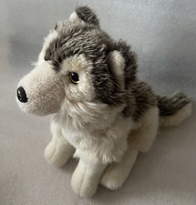 Kuscheltier husky hund gebraucht kaufen  Calbe (Saale)