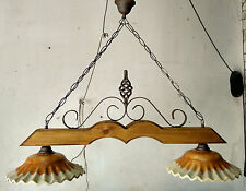 Lampadario bilanciere rustico usato  Acerra