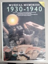Musical memories 1930 for sale  CHICHESTER