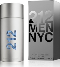 CAROLINA HERRERA 212 3,4 OZ, PERFUME MASCULINO, EDT comprar usado  Enviando para Brazil