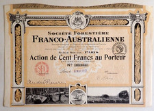 Action societe forestiere d'occasion  Besse-sur-Issole