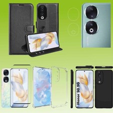 Für Honor 90 Zubehör Schutz Handy Tasche Etui Hülle Hart Glas Case Case AUSWAHL comprar usado  Enviando para Brazil
