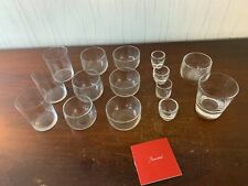 Juego de vasos en cristal Baccarat segunda mano  Embacar hacia Argentina