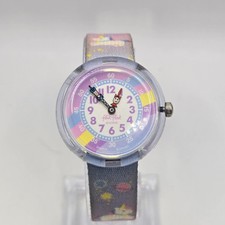 Flik-Flak Swatch fofinho unicórnio relógio de quartzo infantil nova bateria comprar usado  Enviando para Brazil