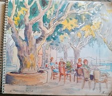 Carnet croquis paysage d'occasion  Lyon V