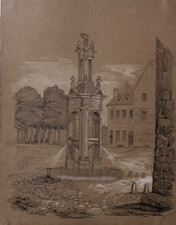 Antique drawing original d'occasion  France