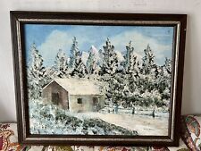 Vintage oil painting for sale  Ravena