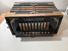 Vintage commander accordian for sale  HORNCHURCH