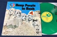 rare "DEEP PURPLE In Rock" 1978 Holland Green Audiophile Vinyl Shrink Hype MINT- comprar usado  Enviando para Brazil