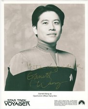 Foto assinada por Garrett Wang 10x8 P&B #3 Star Trek: Voyager (1995) ORIGINAL comprar usado  Enviando para Brazil