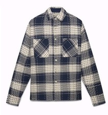 Jaqueta de cera London masculina L azul marinho Houndstooth xadrez tweed botão para cima comprar usado Jaqueta de cera London masculina L azul marinho Houndstooth xadrez tweed botão para cima comprar usado  Enviando para Brazil