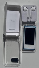 Apple iPod Nano 7ª Geração (16GB) Azul com Caixa Original e Acessórios comprar usado  Enviando para Brazil