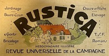 Rustica 1928 1929 d'occasion Rustica 1928 1929 d'occasion  Auxerre