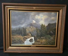 tableau paysage montagne d'occasion tableau paysage montagne d'occasion  Toulouse-