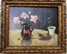 Vintage signed oil for sale  Towaco