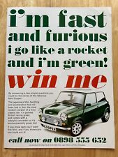 Vintage 1991 mini for sale  COVENTRY