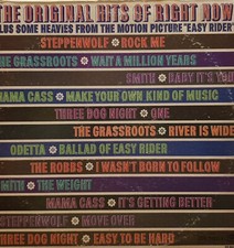Various - The Original Hits Of Right Now Plus Picture "Easy Rider" LP 1969 .* comprar usado  Enviando para Brazil