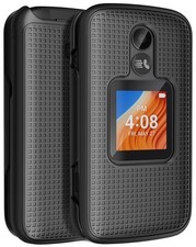 Capa capa dura texturizada grade para telefone Alcatel TCL Flip 2 (T408DL) comprar usado  Enviando para Brazil