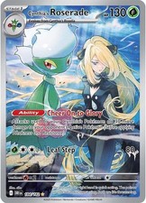 Usado, Cynthia's Roserade - 184/182 - Ilustração de Pokemon Destined Rivals rara em estado quase perfeito comprar usado  Enviando para Brazil