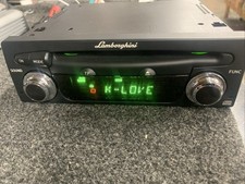 Usado, RÁDIO LAMBORGHINI MURCIELAGO CD PLAYER ESTÉREO FABRICANTE DE EQUIPAMENTO ORIGINAL TESTADO APENAS comprar usado  Enviando para Brazil