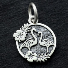 Pingente de berloque flamingo prata esterlina 925 pendente de pássaro para pulseira europeia comprar usado  Enviando para Brazil