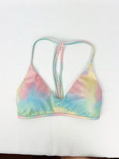 Top de biquíni Plumeria Trouble In Paradise unicórnio pastel 32-34 DD, usado comprar usado  Enviando para Brazil