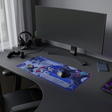 Mouse pad para jogos Sonic The Hedgehog LED | Sonic Design | Acessórios para jogadores comprar usado  Enviando para Brazil