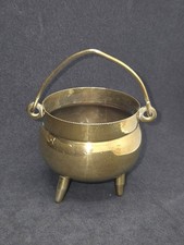 Vintage brass cauldron for sale  WOLVERHAMPTON
