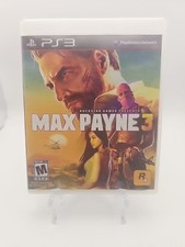 Max Payne 3 (Sony PlayStation 3, 2012) Novo Na Caixa com Manual Testado Funciona  comprar usado  Enviando para Brazil