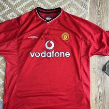 Signed david beckham for sale  STOCKPORT