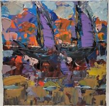 Abstract sailboat painting for sale  Annapolis