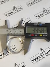 Omega Crystal Plexiglass 345 346 34,6 34.6 mm NOS with logo silver ring bezel comprar usado Omega Crystal Plexiglass 345 346 34,6 34.6 mm NOS with logo silver ring bezel comprar usado  Enviando para Brazil