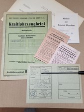 Kfz brief kraftfahrzeugbrief gebraucht kaufen  Wernigerode