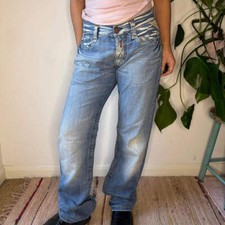 Replay embroidered jeans for sale  GRAYS