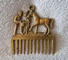 Peigne cheval laiton d'occasion  Brienon-sur-Armançon