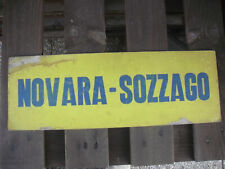 Autobus cartello tragitto usato  Vinzaglio