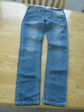 Jeans jeans stretch enfeitado Free Planet feminino tamanho 12 comprar usado  Enviando para Brazil