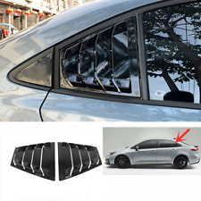 Para TOYOTA COROLLA 2019-2022 sedã preto persianas tampa de ventilação traseira acabamento comprar usado  Enviando para Brazil