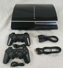 PS3 Sony Playstation 3 Videojuego 250 GB Sistema OG Paquete de 2 CONTROLADORES segunda mano  Embacar hacia Argentina