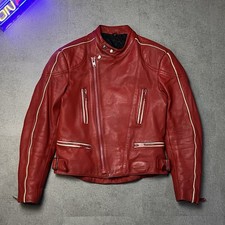 Vintage biker lederjacke gebraucht kaufen  Taunusstein