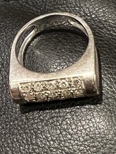 Weissgoldring 750 karat gebraucht kaufen  Garding