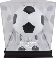 Vitrine de bola de futebol logotipo equipe mogno LAFC 2022 MLS Cup Champs comprar usado  Enviando para Brazil