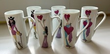 Porzellan tassen kaffeebecher gebraucht kaufen  Aschbach, Hefersweiler, Rothselberg
