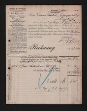 Wittigsthal rechnung 1908 gebraucht kaufen  Leipzig
