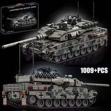 Lego Leopard 2A7 Tank 1009 Pieces German Military Da Costruire Da Collezione NEW, używany na sprzedaż  Wysyłka do Poland